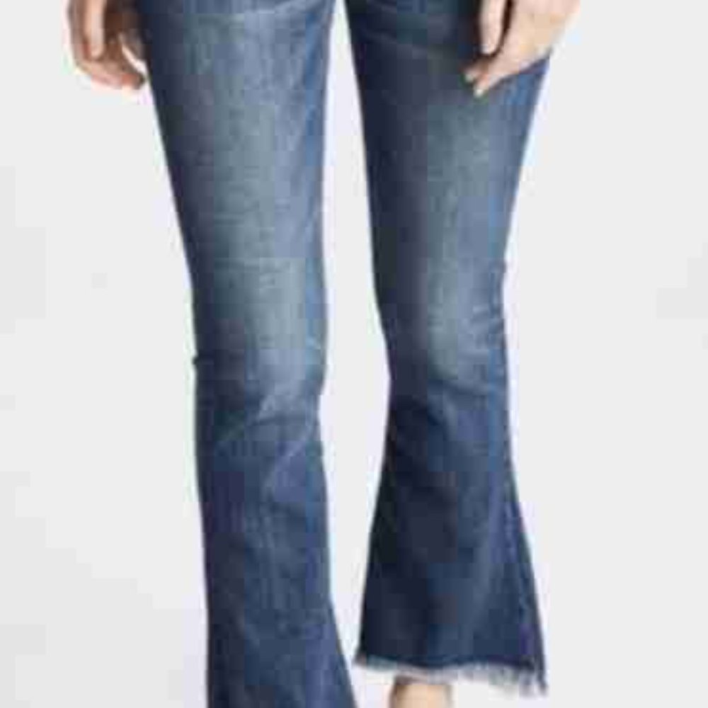NWT Current Elliott The Flip Flop Denim Jeans - Picture 3 of 9